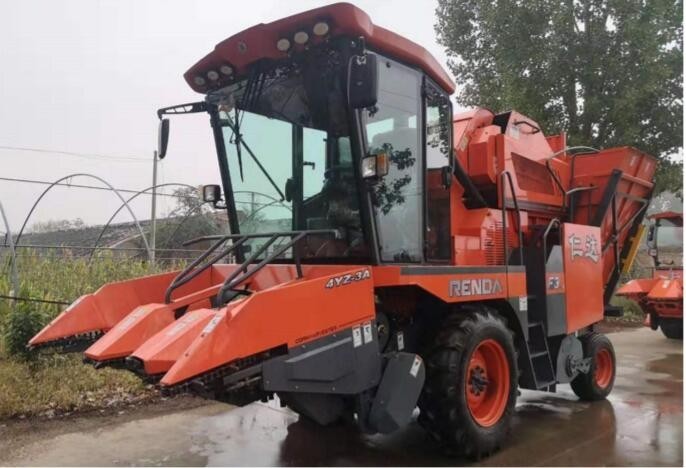 仁达4YZ-3A自走式玉米收割机