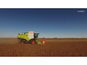 科乐收（CLAAS)DOMINATOR 370联合收割机作业视频